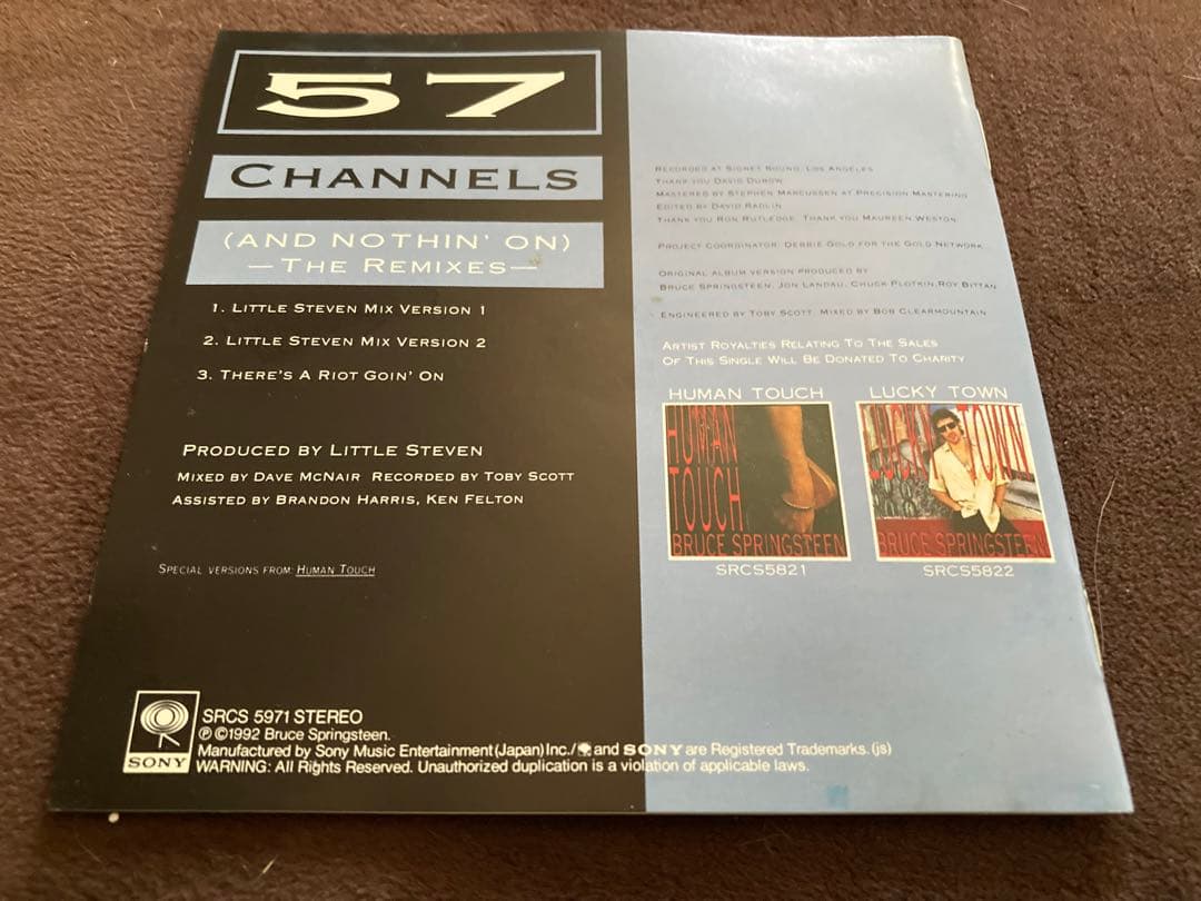 レアBruce Springsteen サインCD ブルーススプリングスティーン