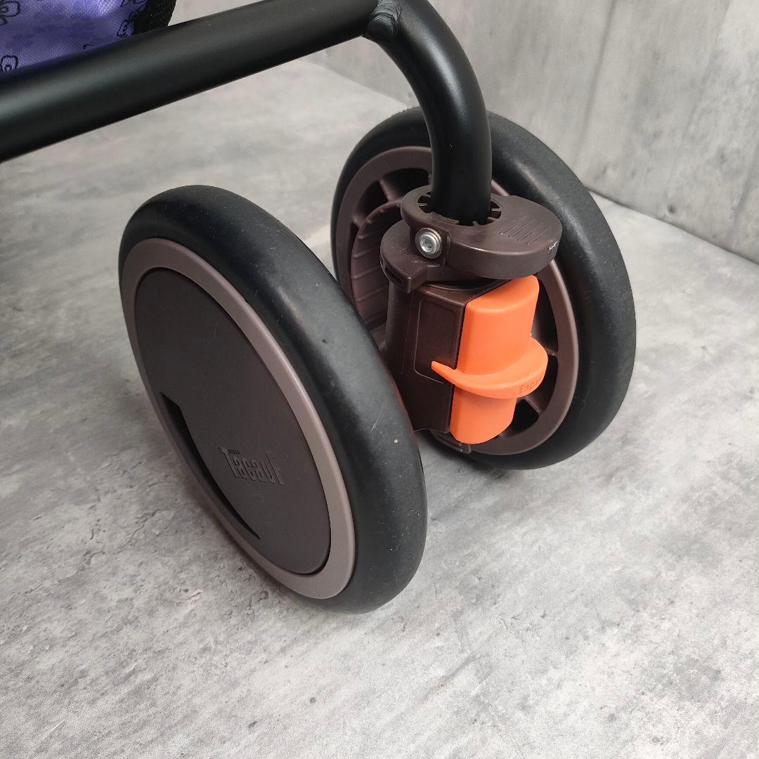 【迅速発送】幸和製作所 SLT08 カゴノア L パープル シルバーカー　花柄