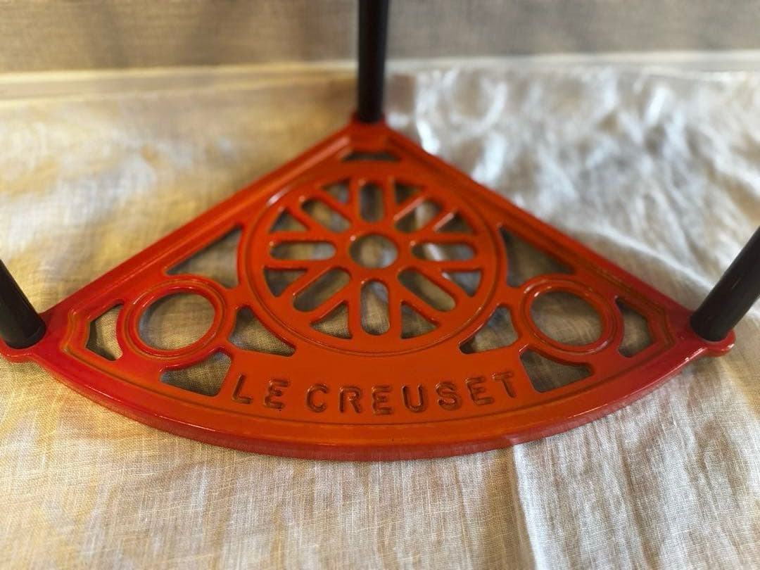 【 Le Creuset ル・クルーゼ 】 ポットスタンド 5段 オレンジ