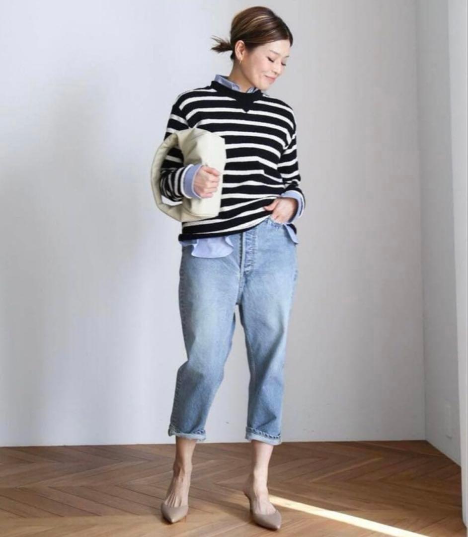 未使用 マディソンブルー SAROUEL サルエル デニム パンツ XXS