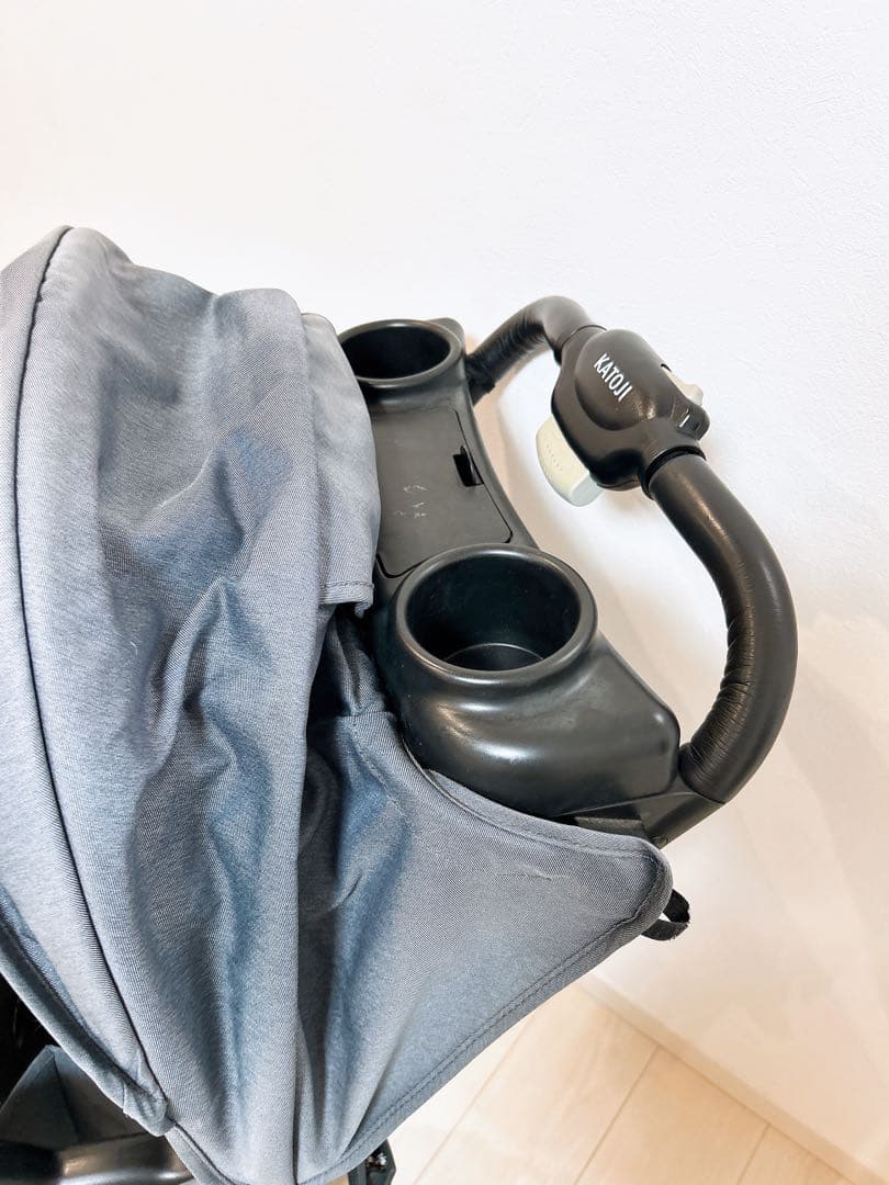 KATOJI 二人でゴーdx デラックス 二人乗り ベビーカー ブルー