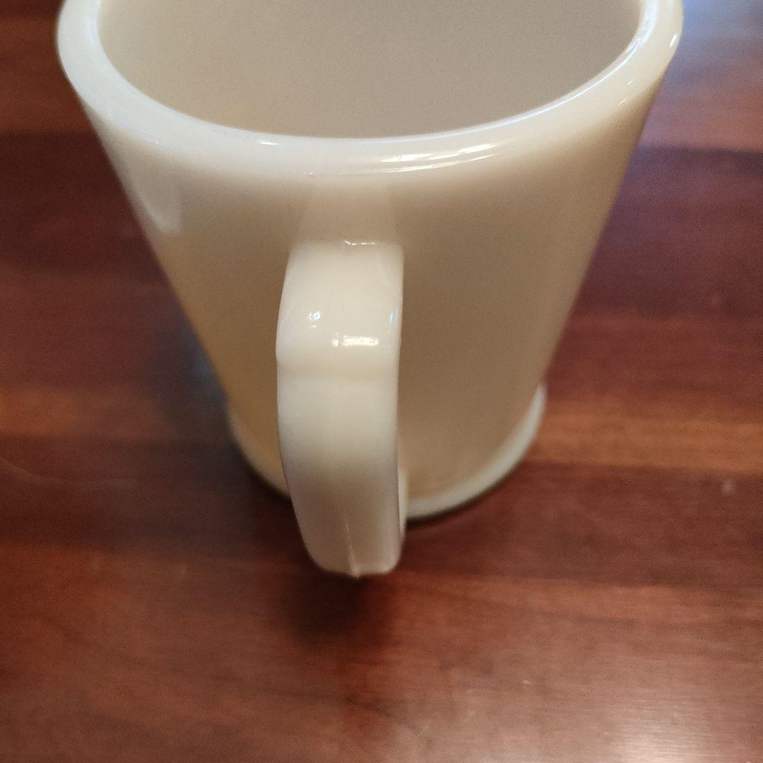 fire king アイボリーワナビーマグ　3個セット