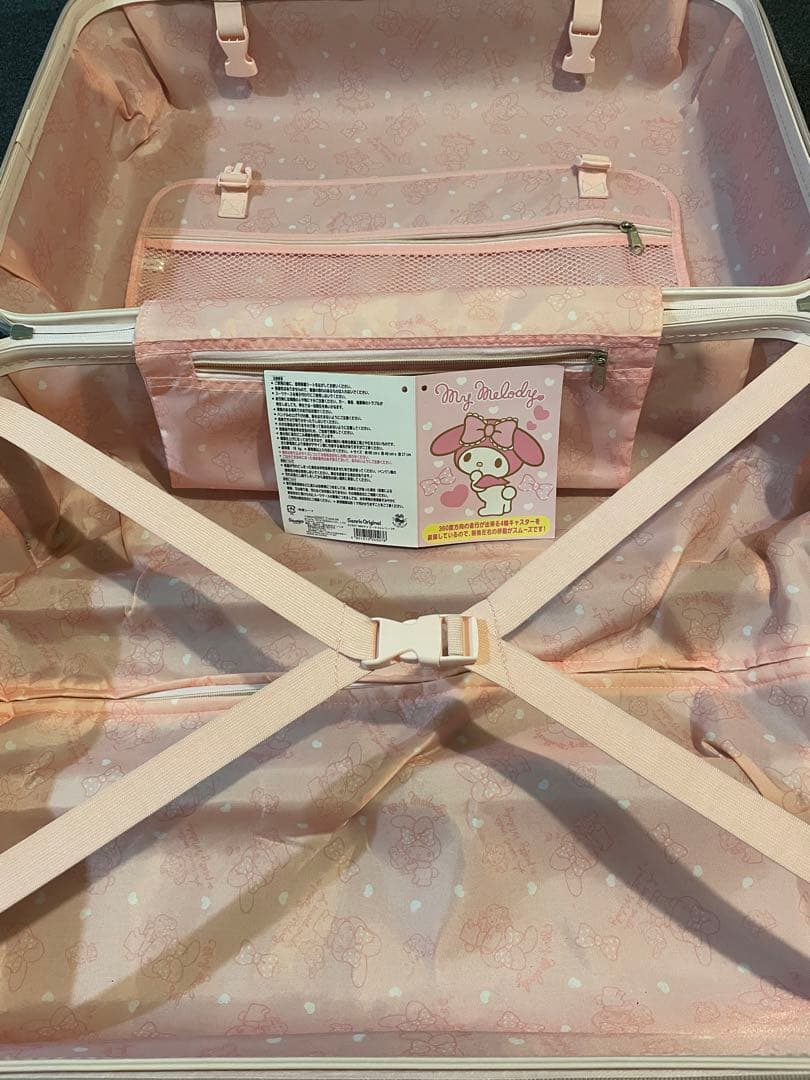 マイメロディ　サンリオ　キャリーケースL ピンク