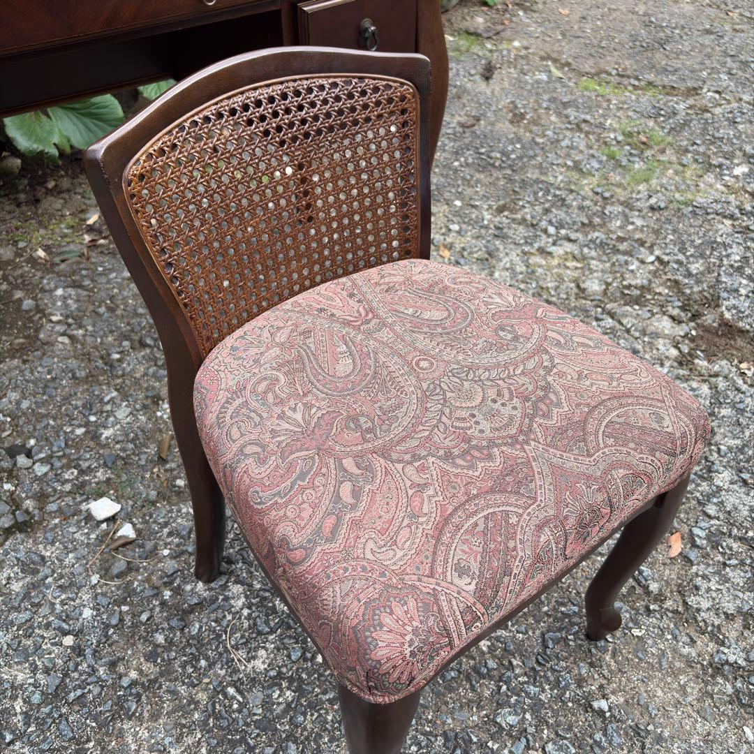 マルニ木工 maruni ベルサイユ ドレッサー 猫脚 鏡台 化粧台 椅子付き