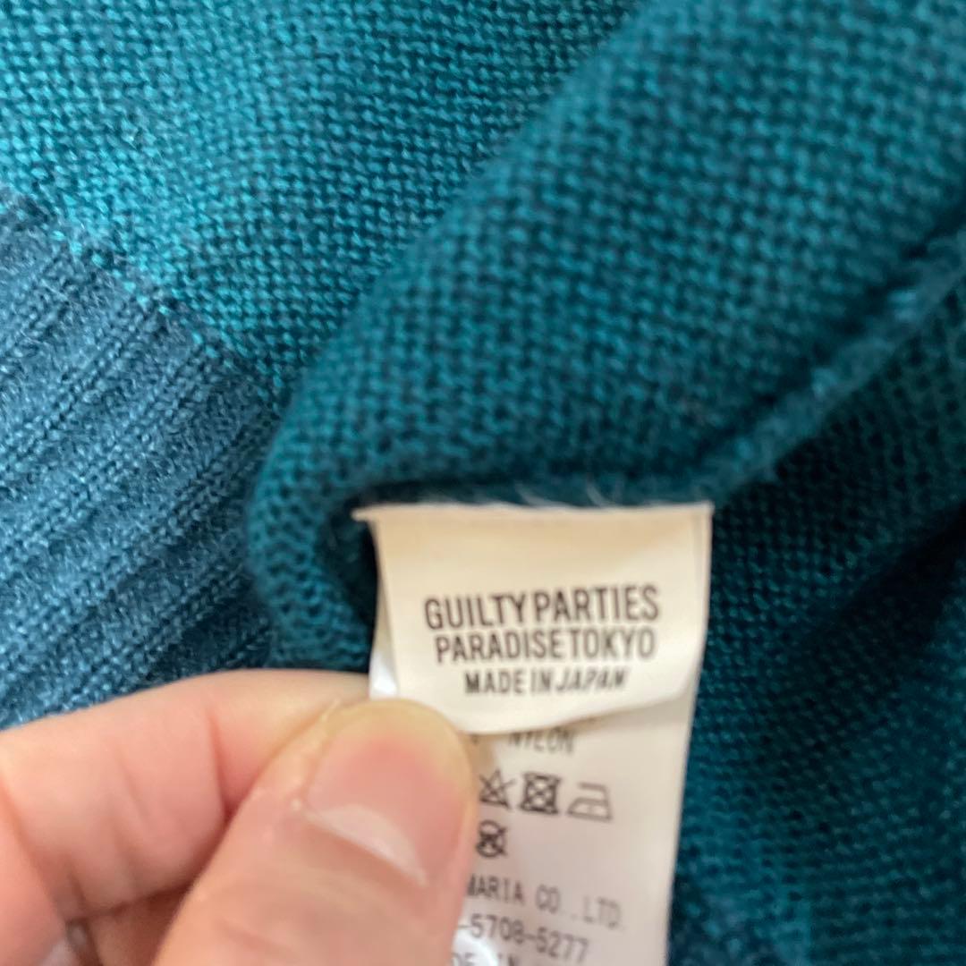 WAKOMARIA ワコマリア モヘアカーディガン 20FW ターコイズルー