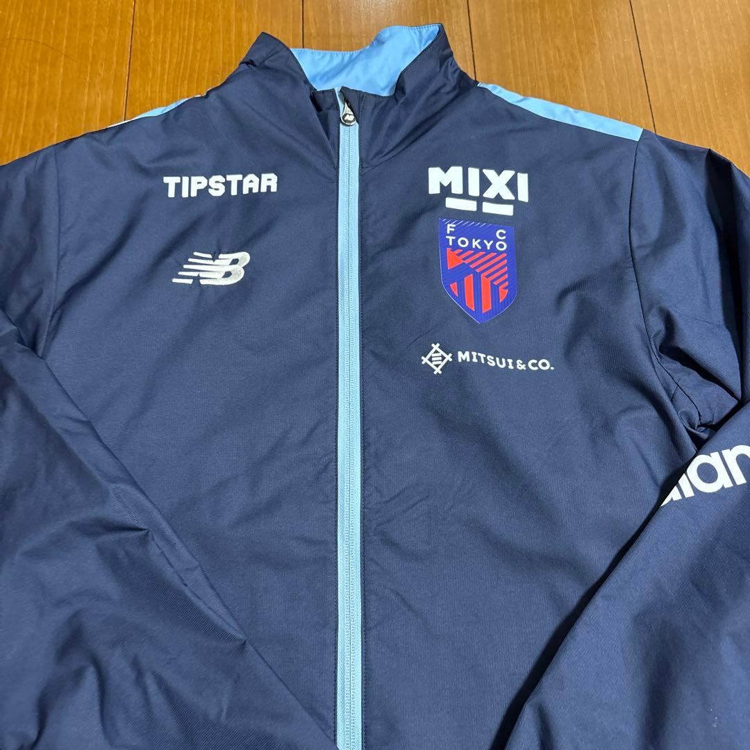 【Lサイズ】FC東京 ウインドジャケット アウター ネイビー ニューバランス