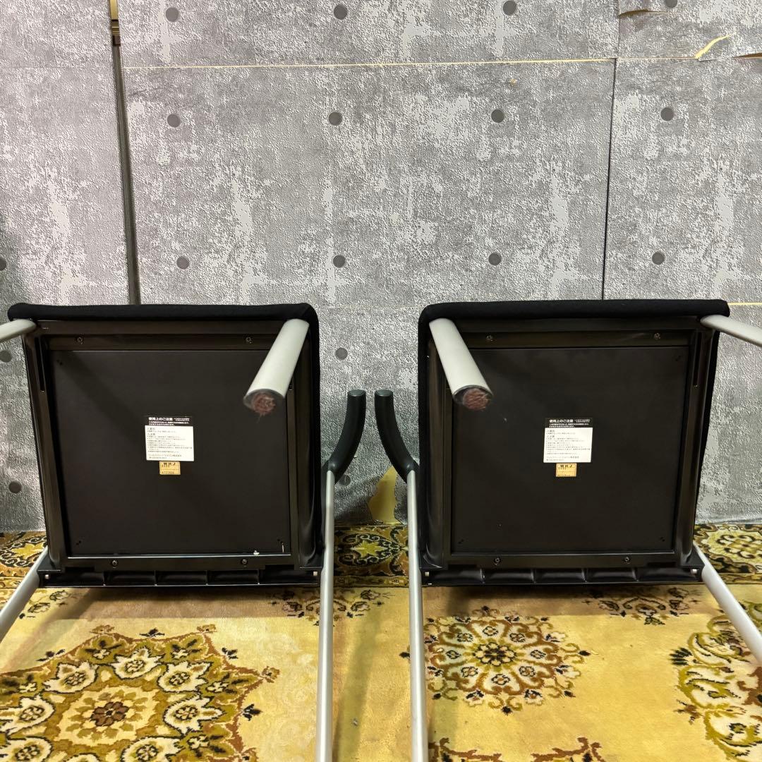 ꧁Wilkhahn ウィルクハーン꧂スタッキングチェア4脚セット ドイツ製家具