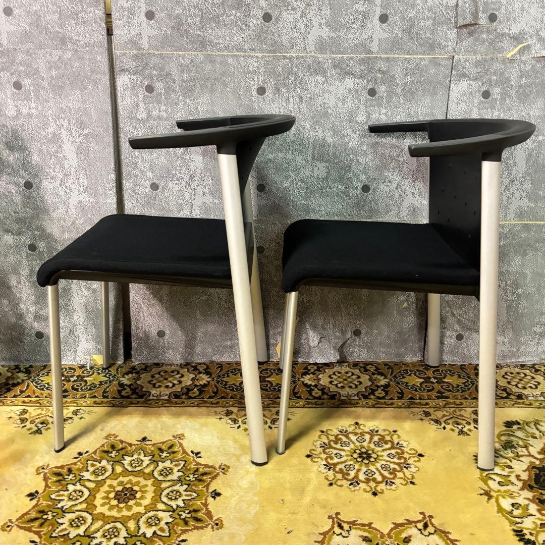 ꧁Wilkhahn ウィルクハーン꧂スタッキングチェア4脚セット ドイツ製家具