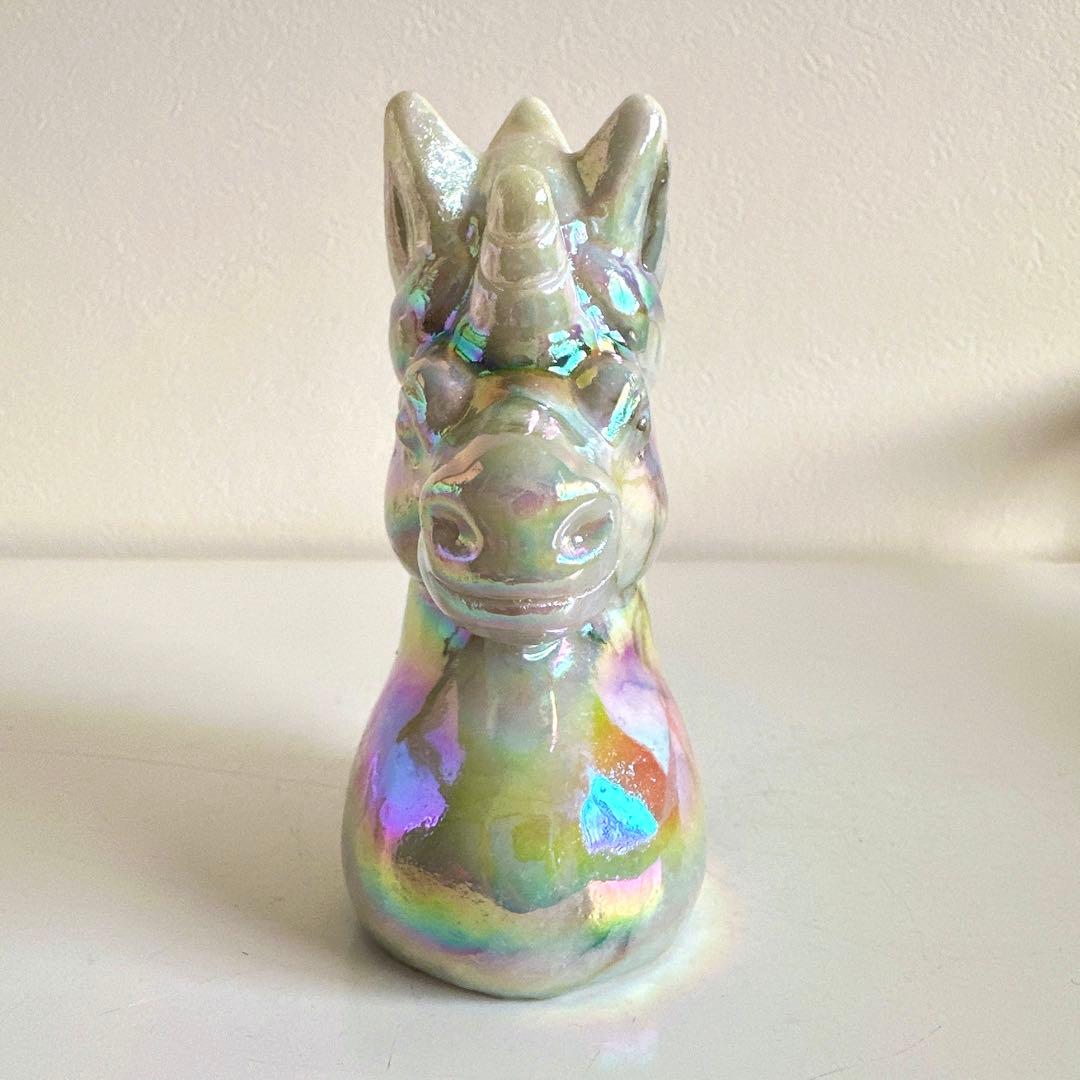 エンジェルオーライエロー翡翠　ユニコーン　天然石