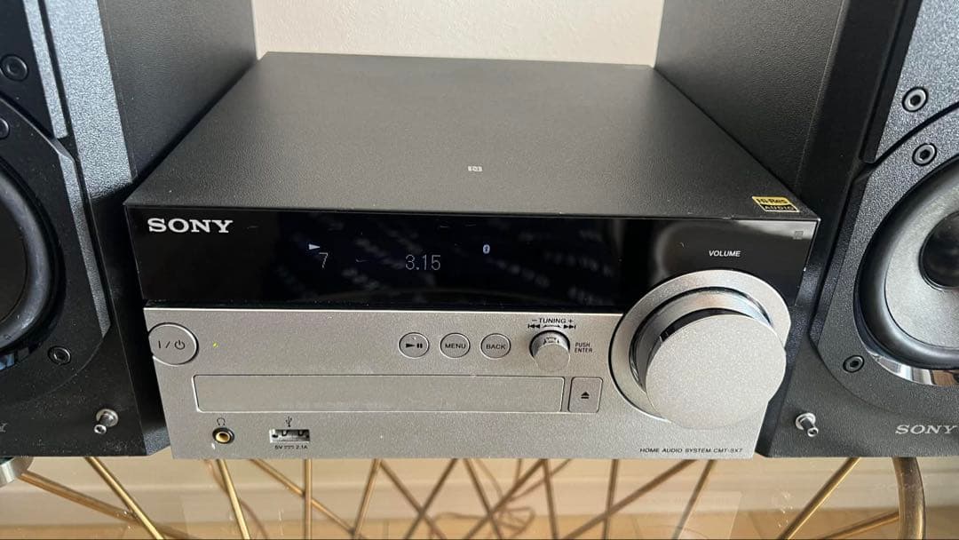 SONY ソニー CMT-SX7 Wi-Fi Bluetoothリモコン有り