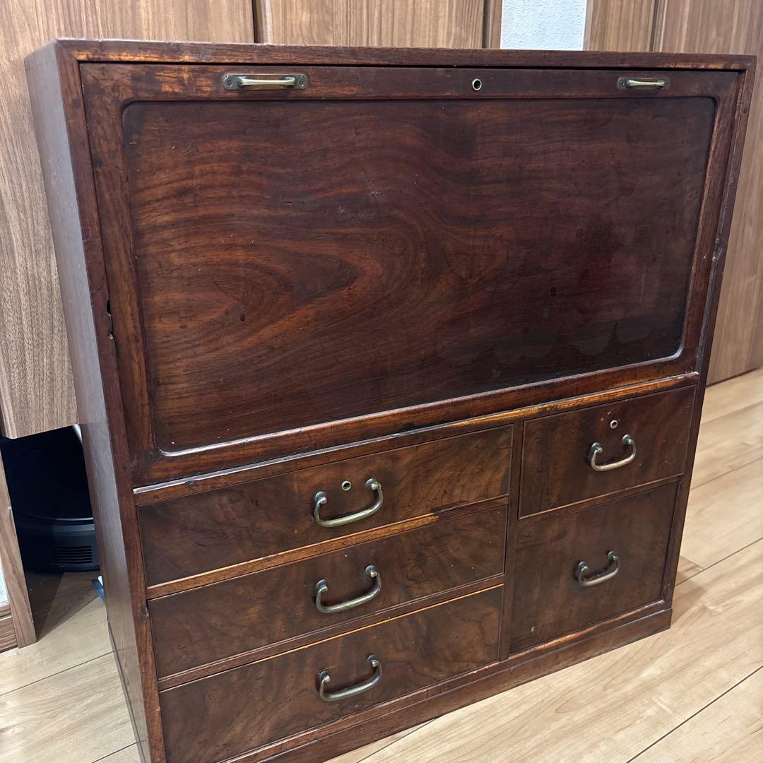 和製アンティーク　 ライティングビューロー 古道具 小物入れ 古民具