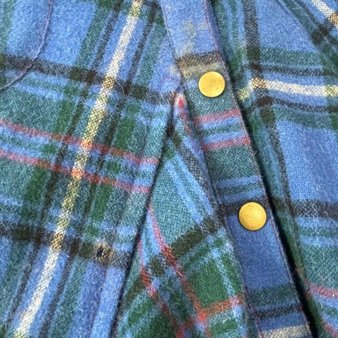 Vintage Y2K【betty's blue】タータンチェック フードコート