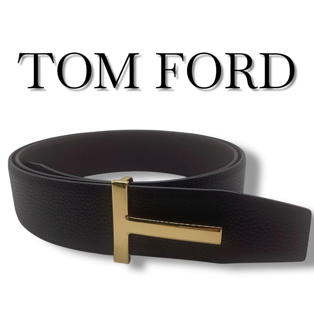 美品　Tom Ford トムフォード　リバーシブル ベルト90-100ｃｍ