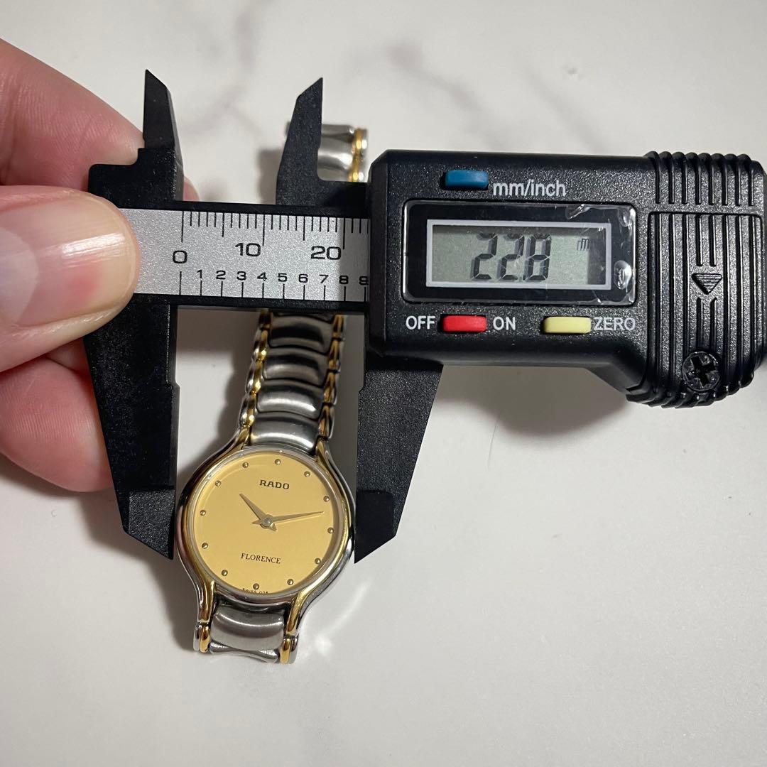 稼動品　RADO ラドー　コンビカラー　フローレンス　腕時計　レディース