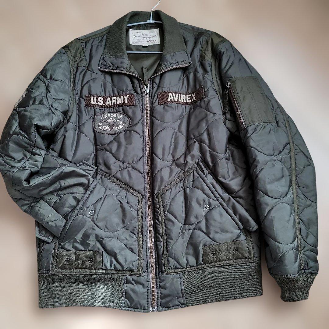 希少 AVIREX MA-1 フライトジャケット U.S. ARMY XL