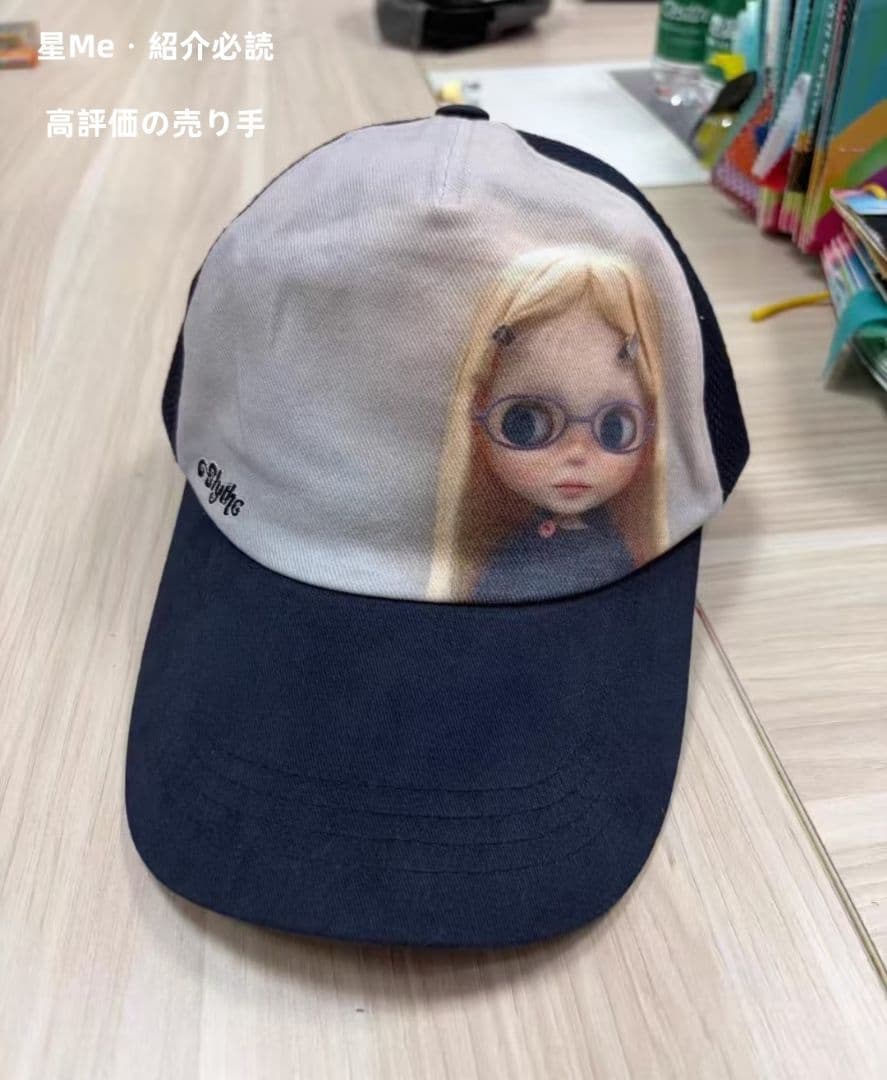 coyseio BLYTHE ブラック ベースボールキャップ