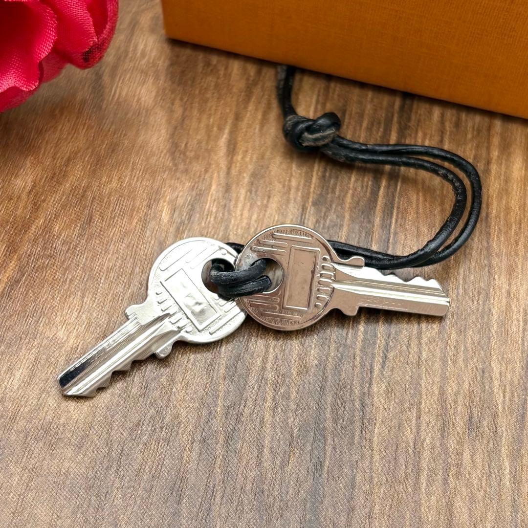 ⛄極美品⛄エルメス カデナ パドロック南京錠 鍵 no.107 シルバー#584