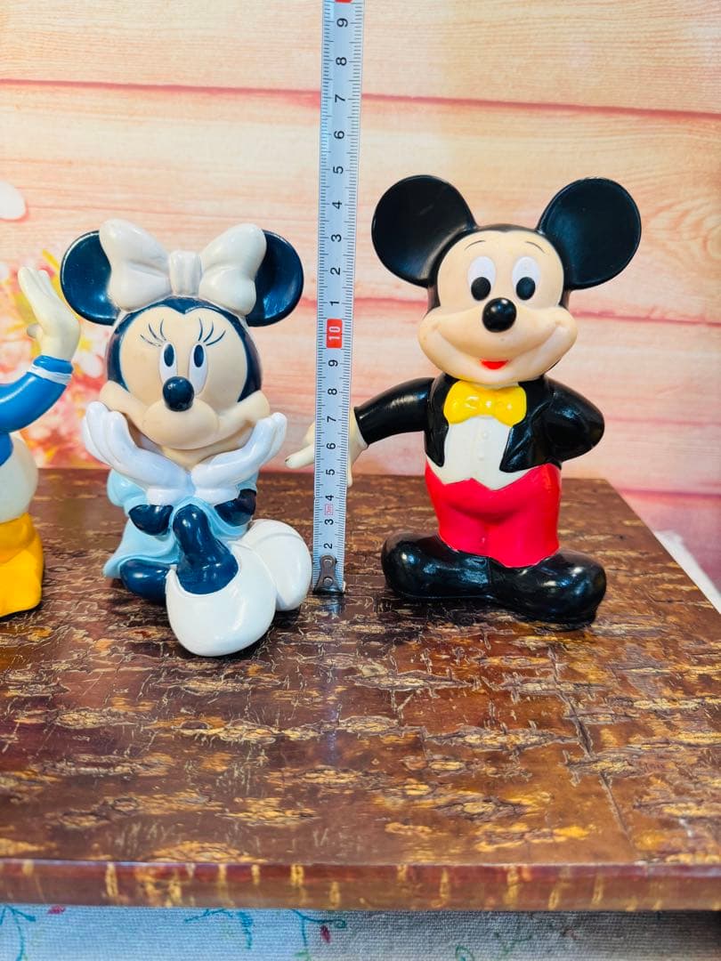 ビンテージ　昭和レトロ　東京ディズニーランド　ドナルドダッグ　フィギュア　貯金箱