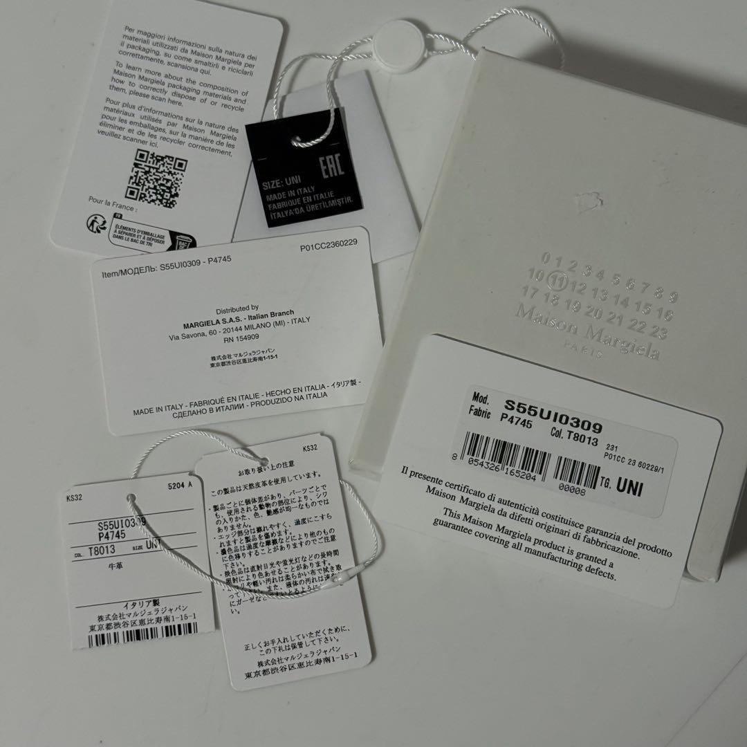 ⭐️未使用級⭐️　メゾンマルジェラ　4ステッチ　マネークリップ　S55UI0309