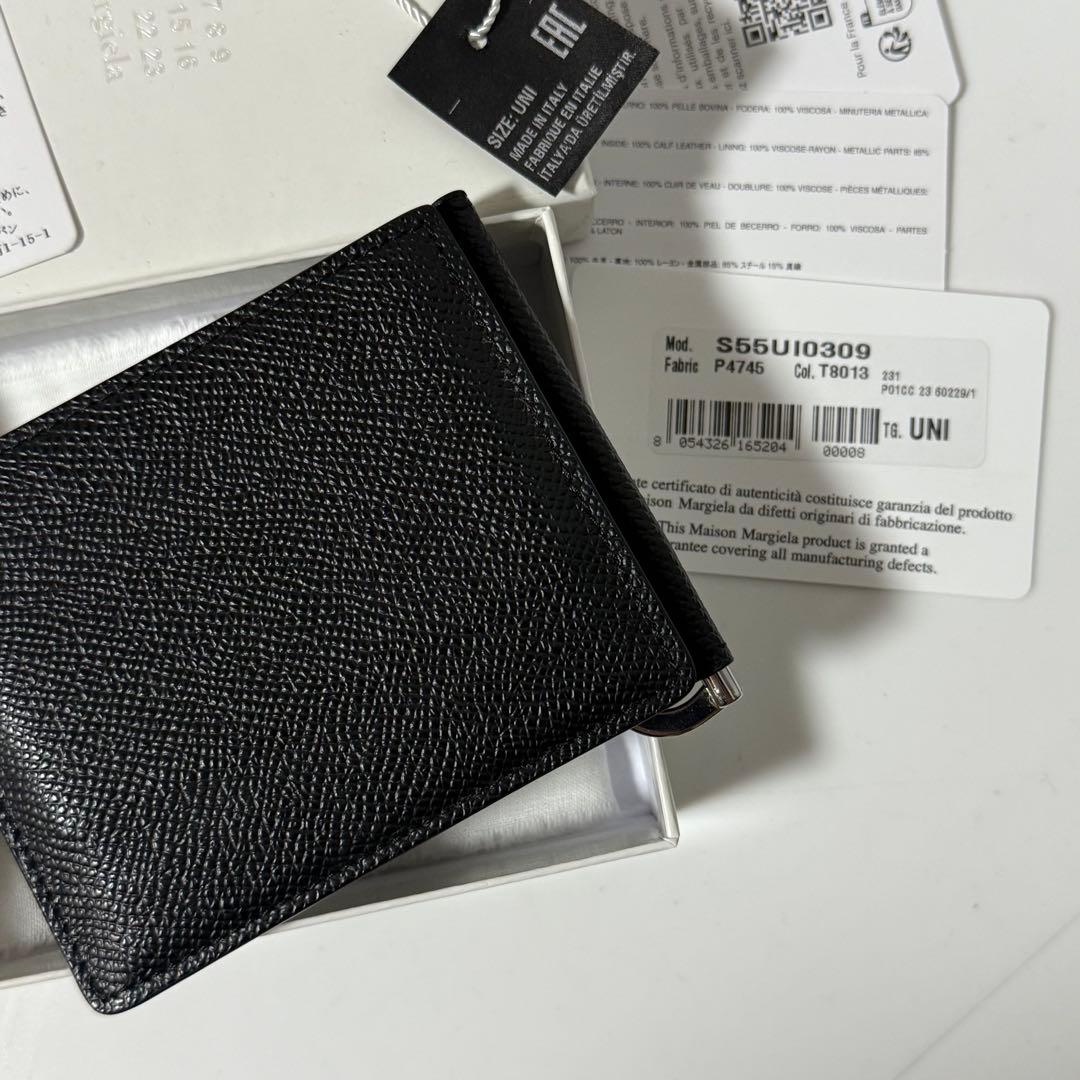 ⭐️未使用級⭐️　メゾンマルジェラ　4ステッチ　マネークリップ　S55UI0309