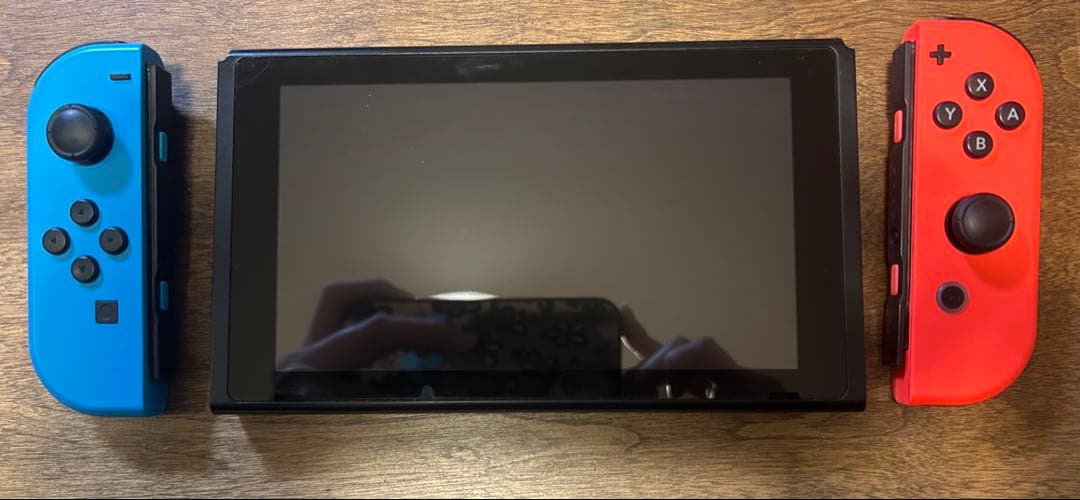 Nintendo Switch 本体 青 赤 Joy-Con 付属品あり
