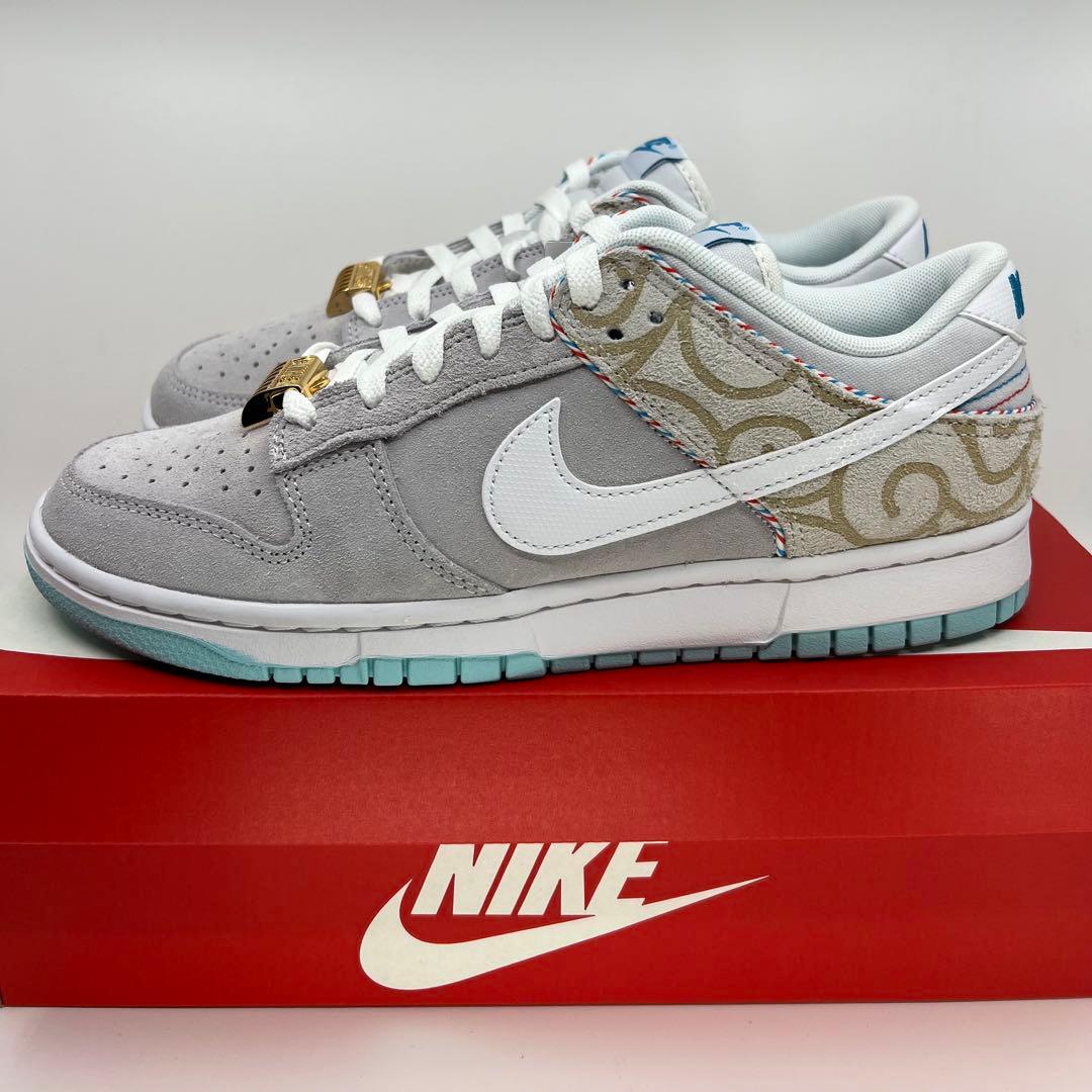 Nike Dunk Low \"Barber Shop Grey\" ナイキ 27