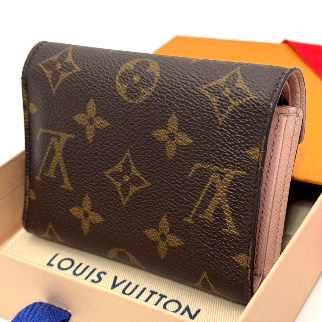 【極美品】ルイヴィトン　ヴィクトリーヌ　ローズバレリーヌ　コンパクト　財布　ミニ