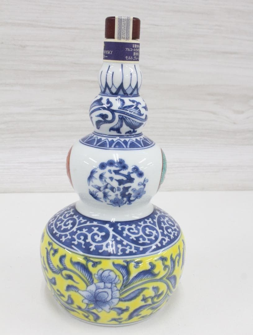 ★希少 サントリー スペシャルボトルコレクション 有田焼 染錦牡丹唐草 寿 文瓢