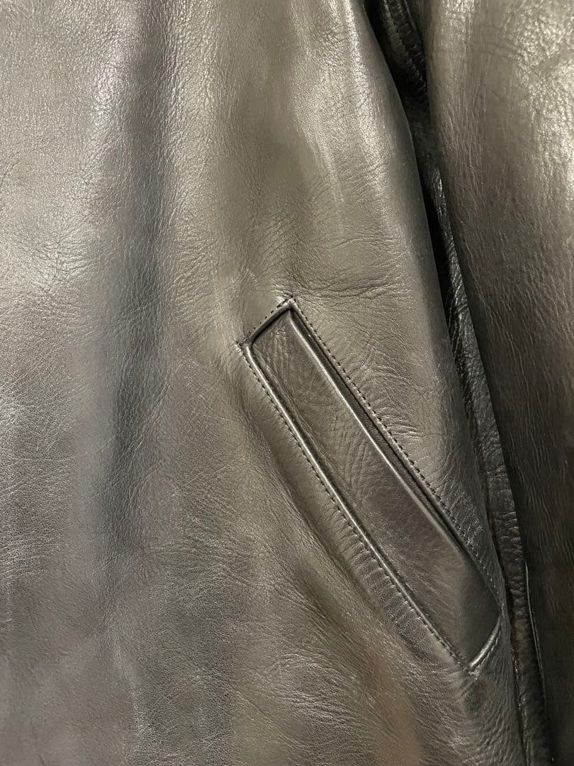 【ZIAS LEATHER JACKET】　サイズ1