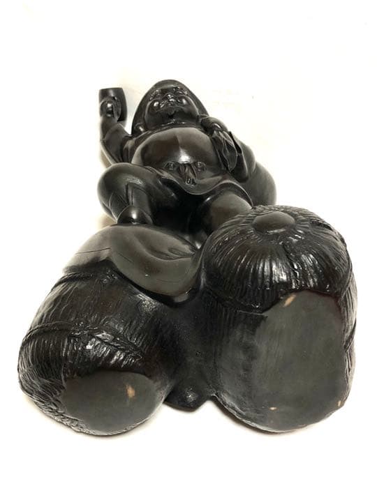 ■七福神・大黒天　ブロンズ像■銅像・縁起物・開運・インテリア・飾り・招福