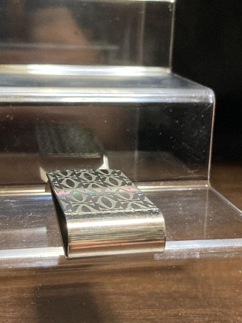 カルティエ Cドゥ 2C デコール マネークリップ ハッピーバースディ