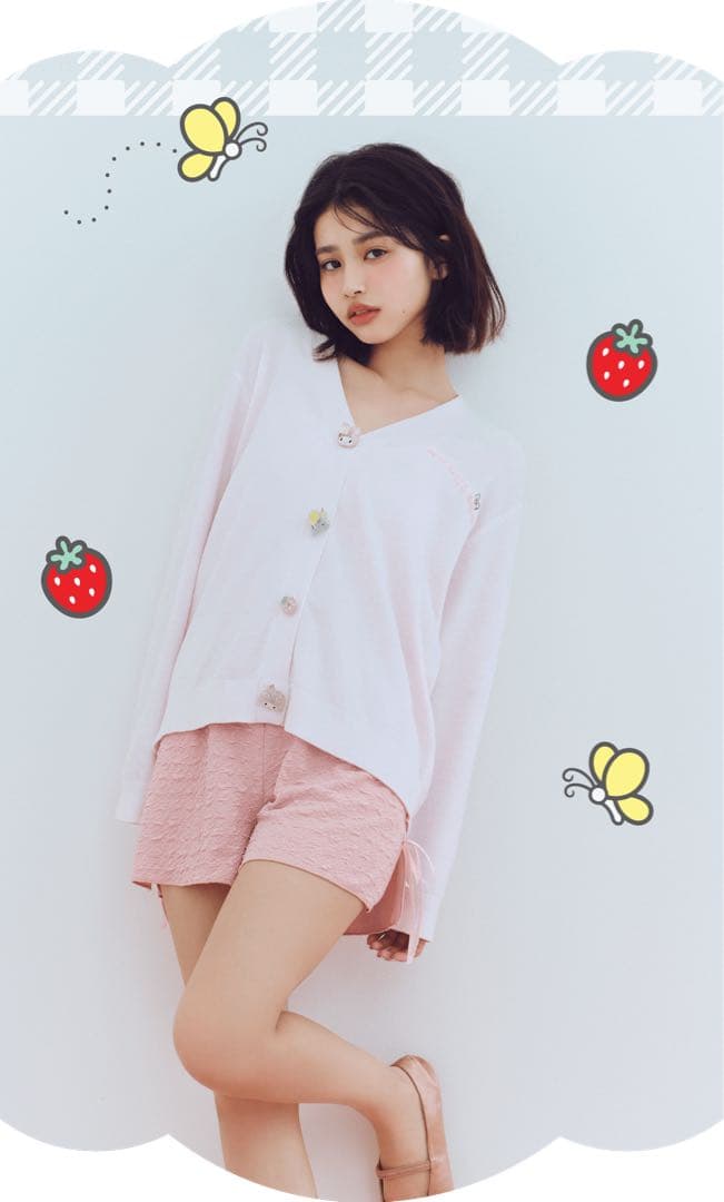 SNIDEL  スナイデルホーム【MY MELODY】カーディガンピンク