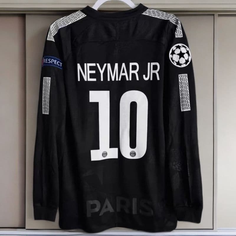 17-18 パリ・サンジェルマン ネイマール JR 長袖 シャツ 10番