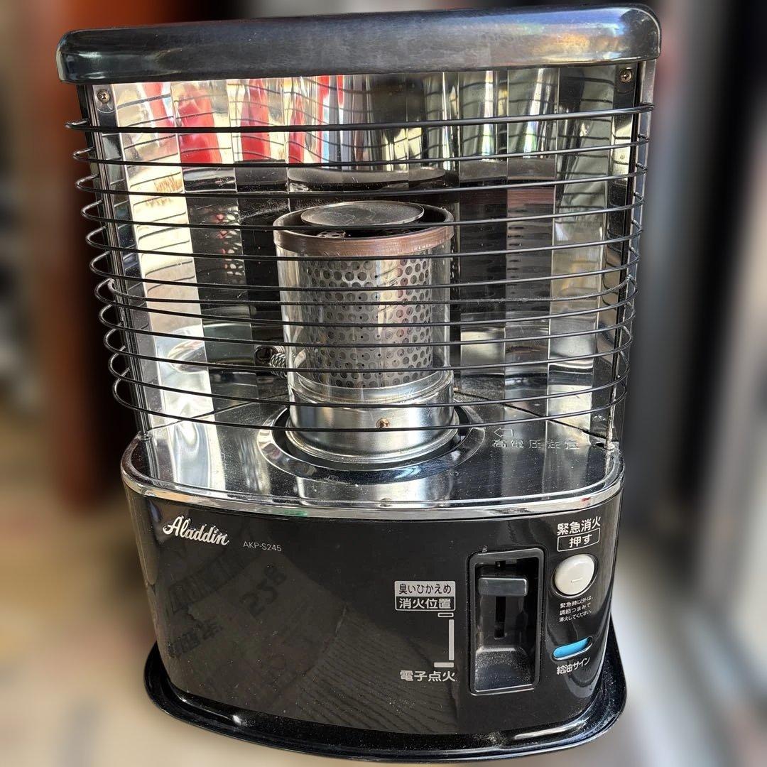 Aladdin アラジン　反射式ストーブ　AKP−S245 ブラック　稼動確認