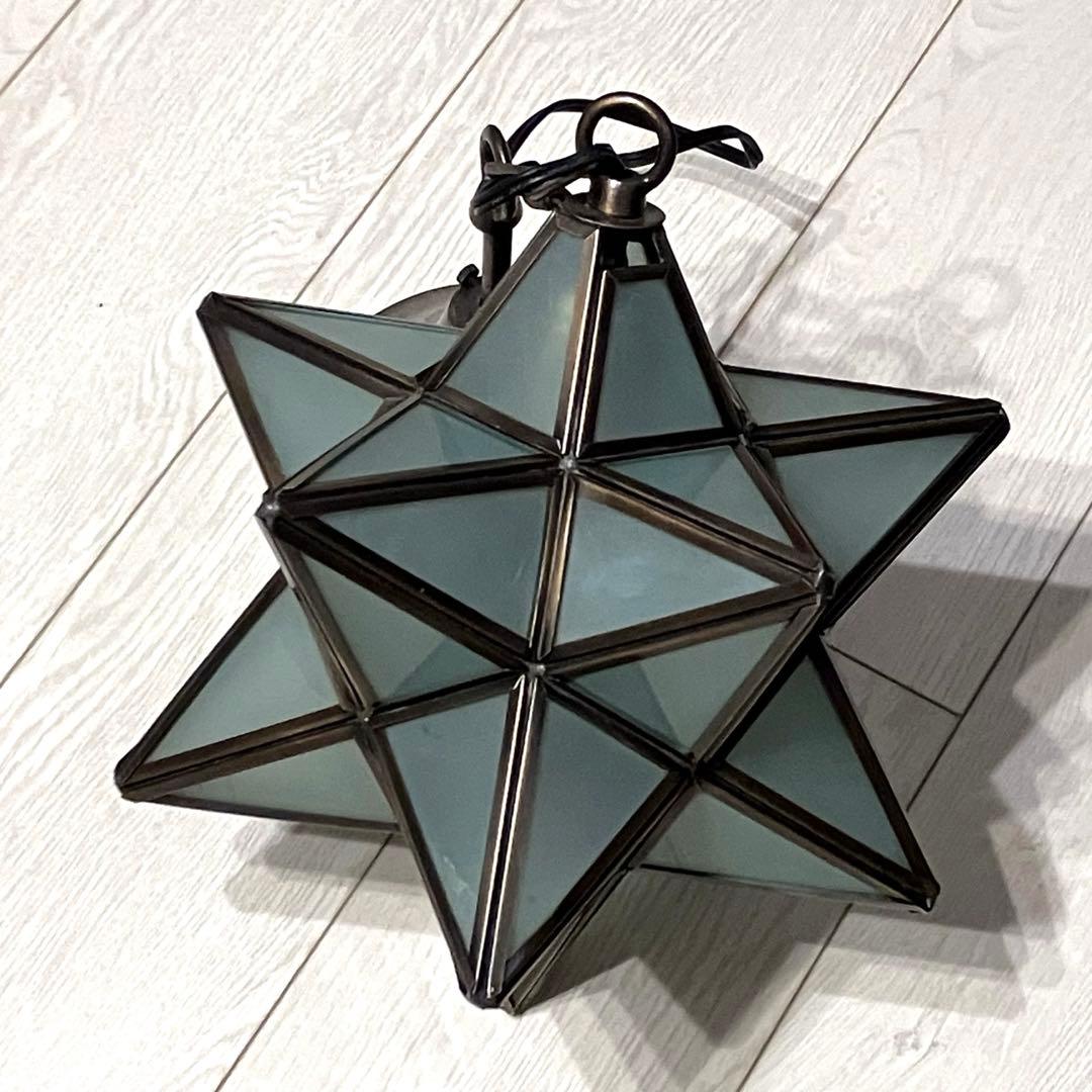 ディクラッセ　エトワール　ペンダントライト　フロスト　1灯　星型　シーリング