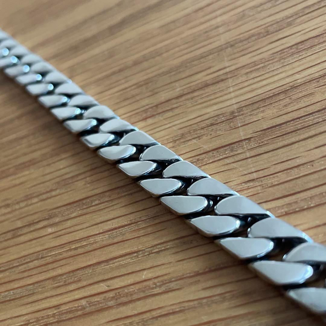 喜平チェーン シルバー925 ブレスレット10mm×20cm