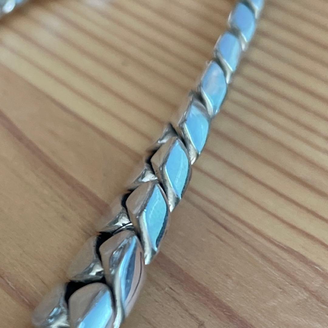 喜平チェーン シルバー925 ブレスレット10mm×20cm