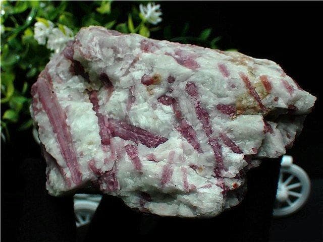 AAA級◆天然赤トルマリン原石YTH186Q3/181Q01D