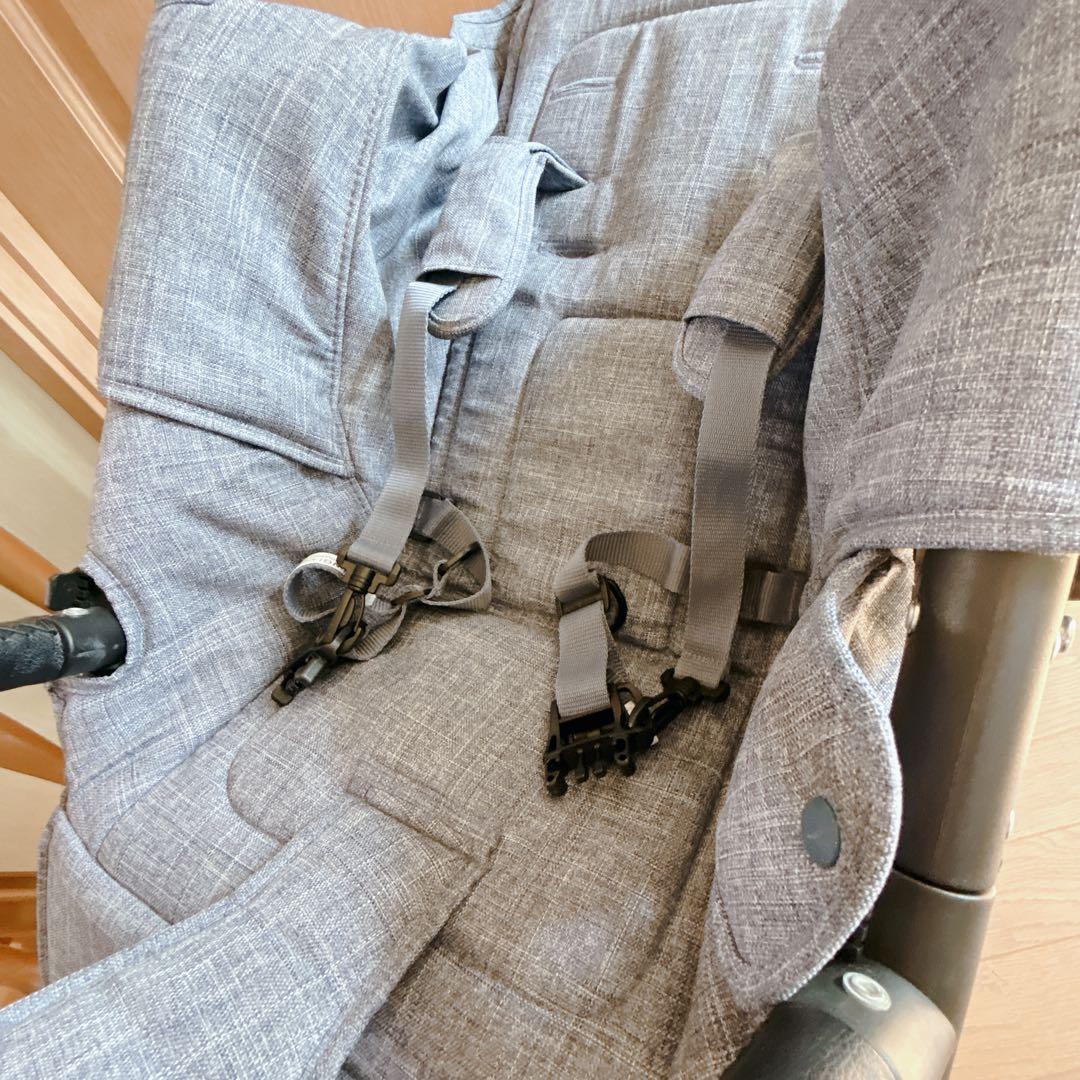 美品 エアバギー ココプレミア フロムバース メランジデニム air buggy