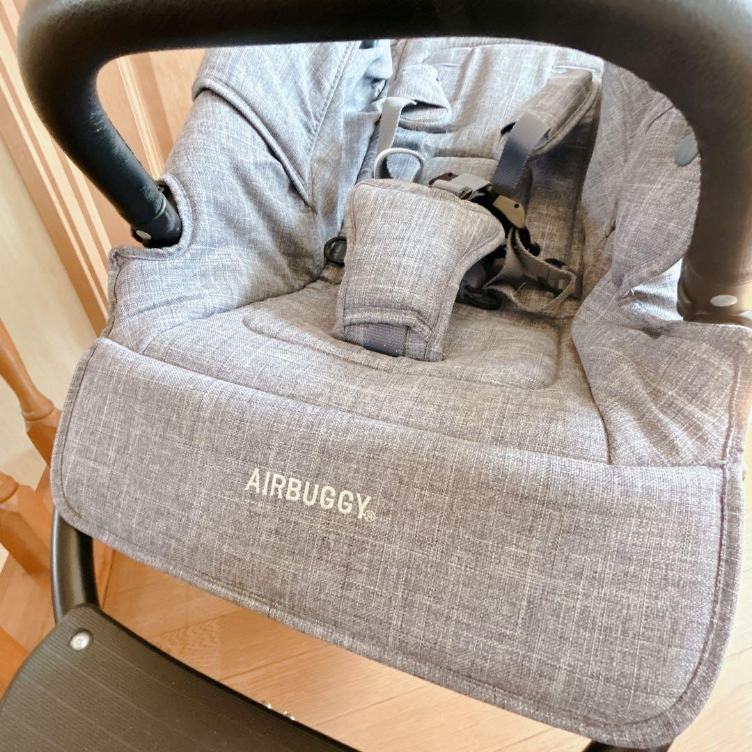 美品 エアバギー ココプレミア フロムバース メランジデニム air buggy