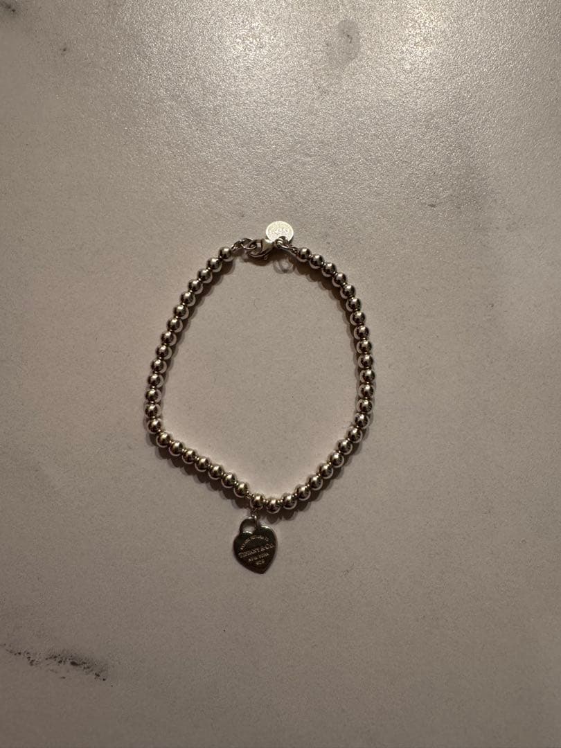 ティファニー ブレスレット ボールチェーン リターントゥ ハート