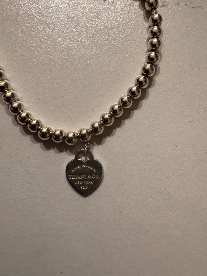 ティファニー ブレスレット ボールチェーン リターントゥ ハート