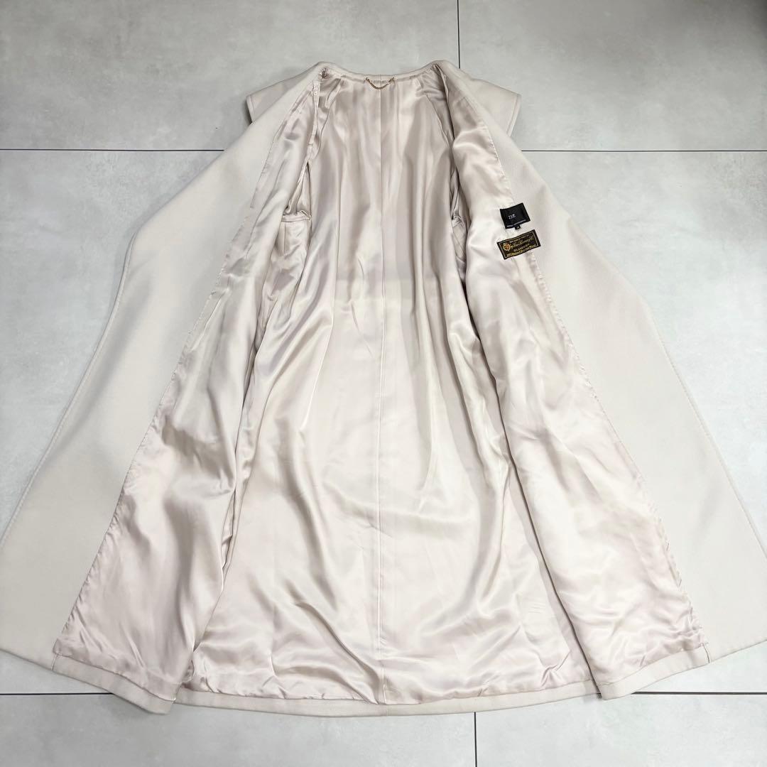 nさま 高級✨23区　近年モデル　ロロピアーナ スーパーウール コート　ベージュ