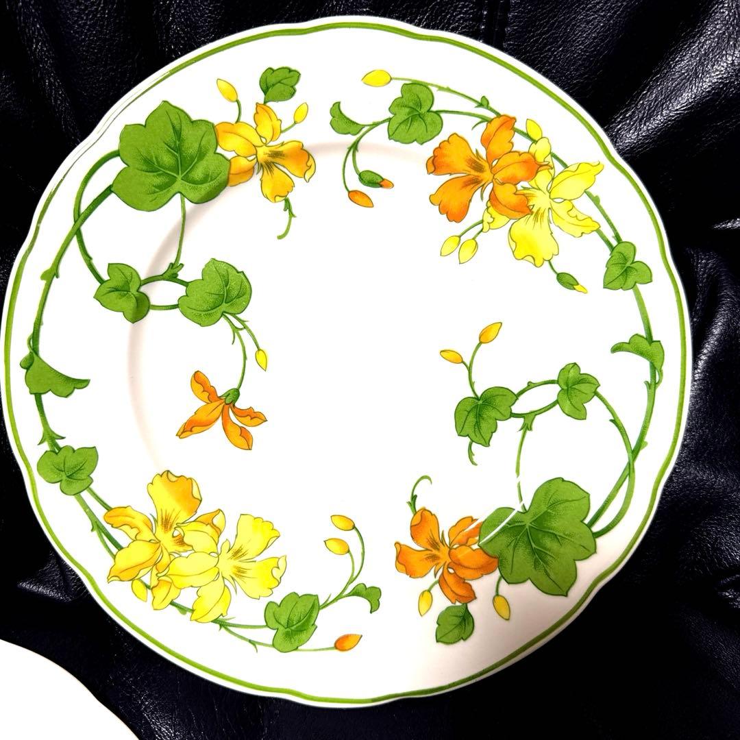 ビレロイ&ボッホ ゼラニウム プレート5枚セット