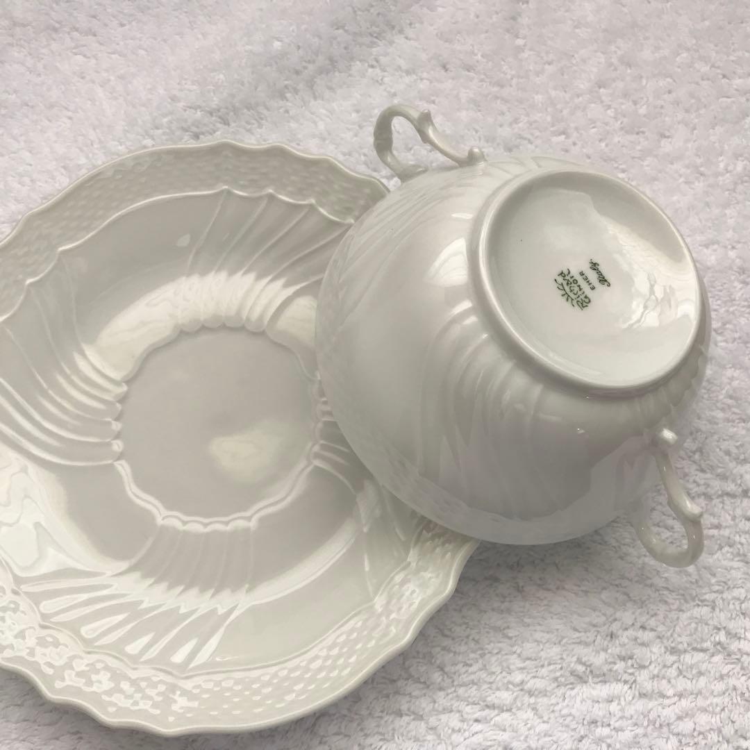 新品　ジノリ　スープカップ&ソーサー　6客