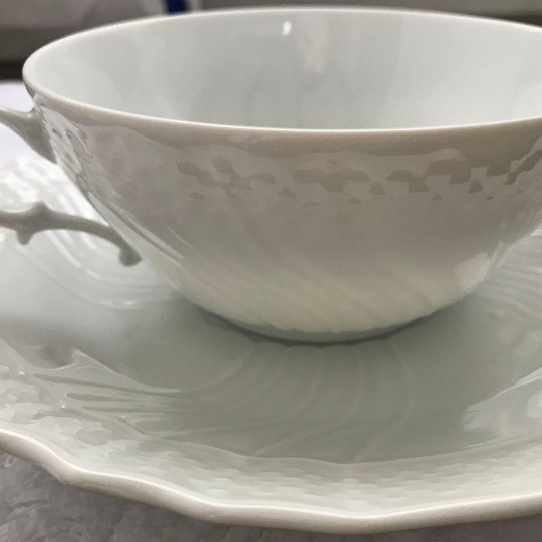 新品　ジノリ　スープカップ&ソーサー　6客