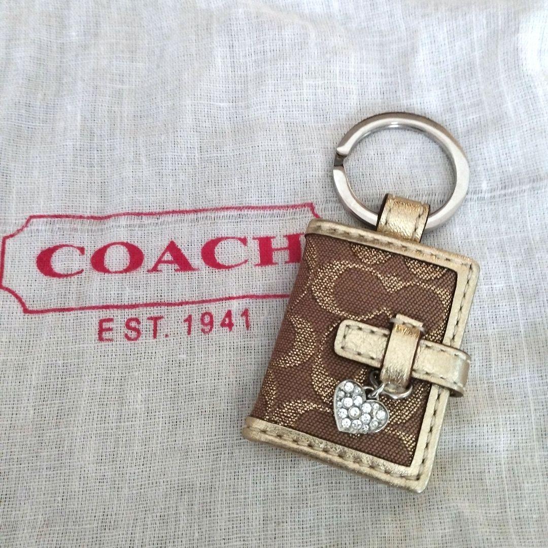 Coach Signature Picture Frame Charm　コーチ