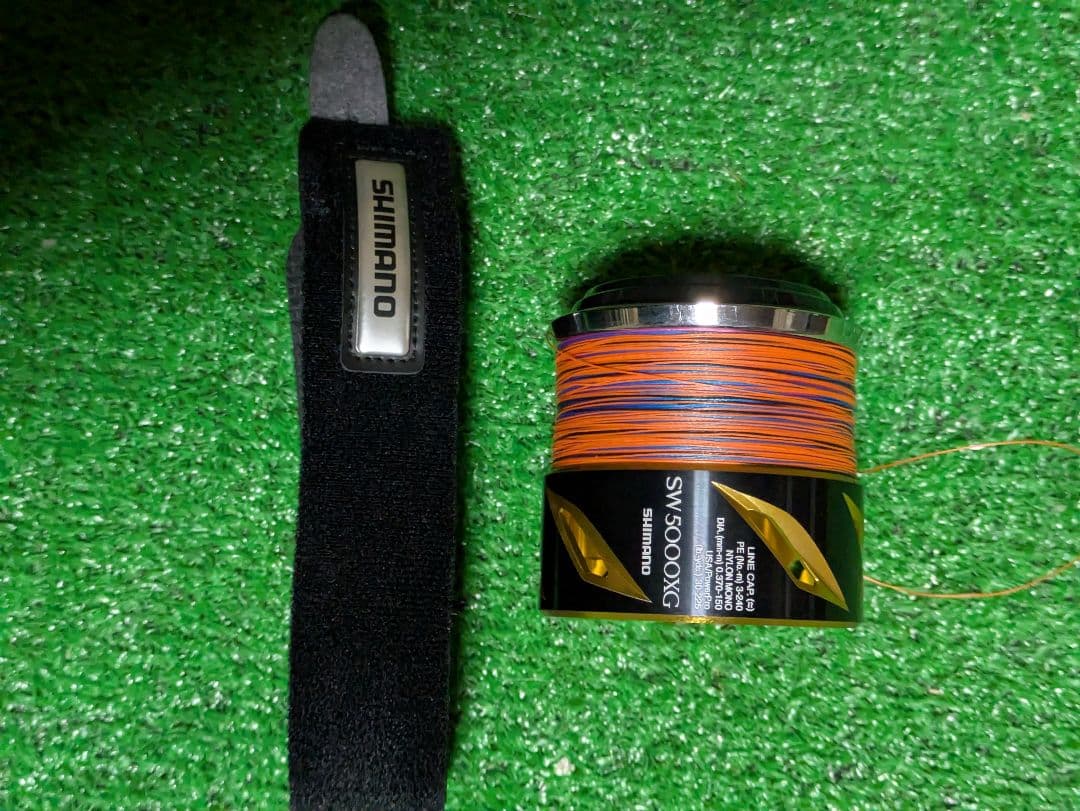 dontsuki...migi。20ステラSW5000XG純正スプール