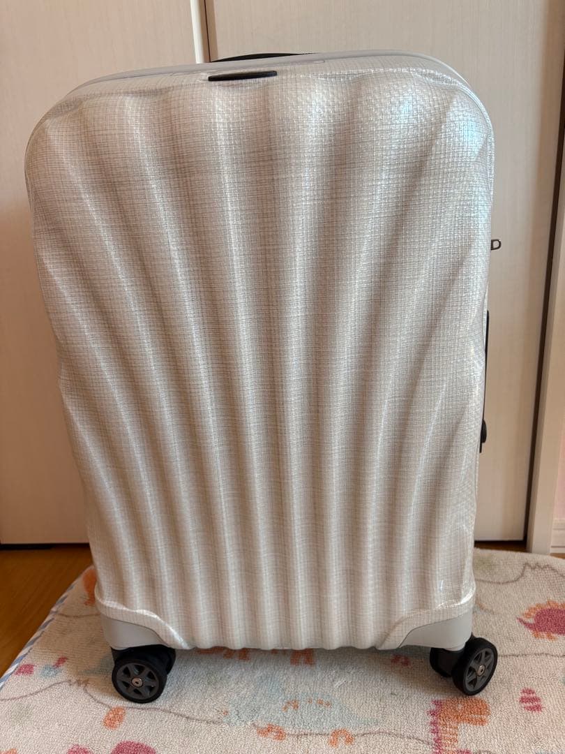 サムソナイト シーライト スピナー 55 美品　ホワイト