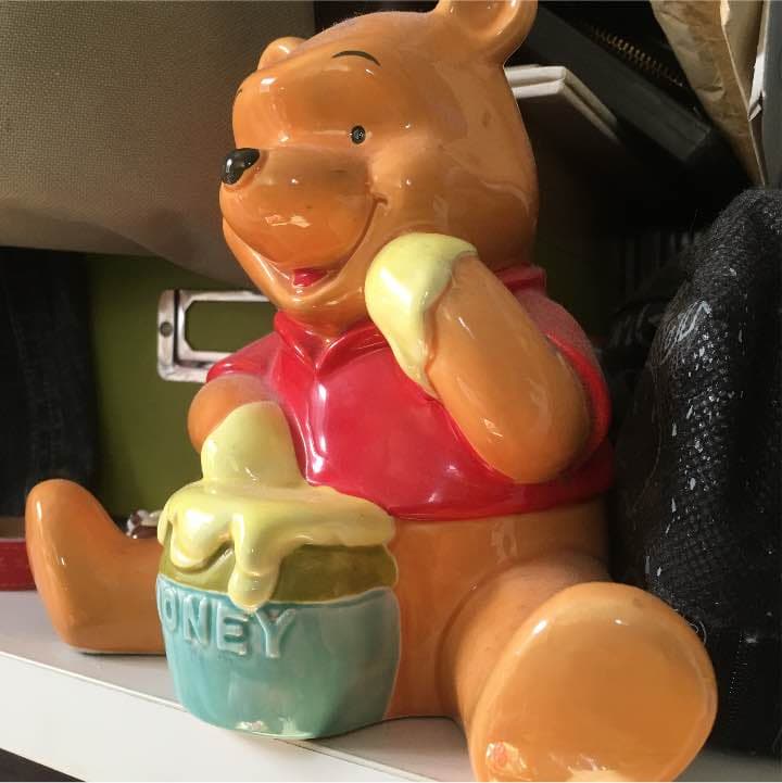 プーさんの貯金箱